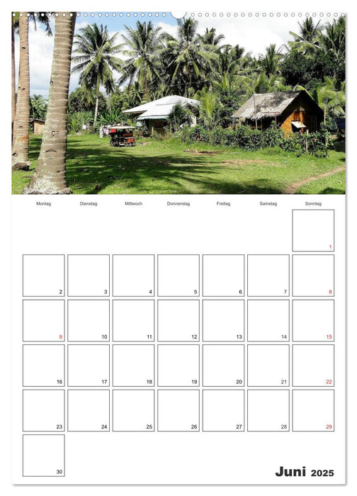 Negros - Philippinen (CALVENDO Premium Wandkalender 2025)