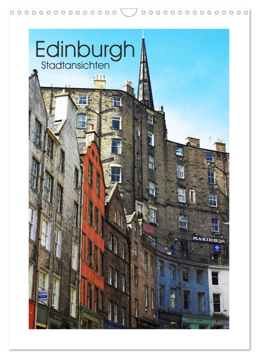 Edinburgh - Stadtansichten (CALVENDO Wandkalender 2025)