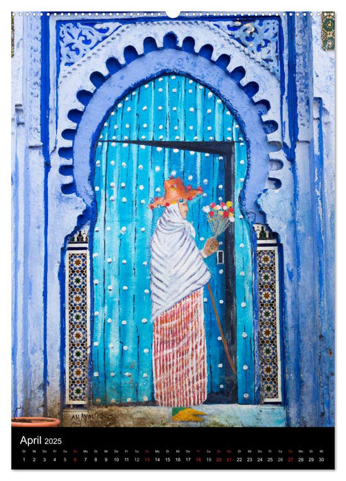 Marokkos Türen (CALVENDO Premium Wandkalender 2025)