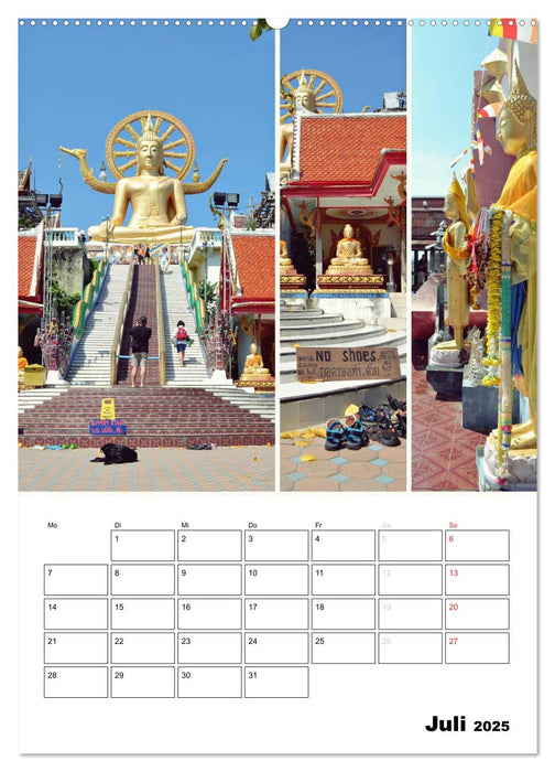 Das bunte Leben in Thailand (CALVENDO Premium Wandkalender 2025)