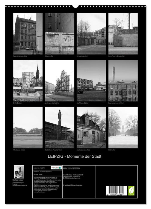 LEIPZIG - Momente der Stadt (CALVENDO Premium Wandkalender 2025)