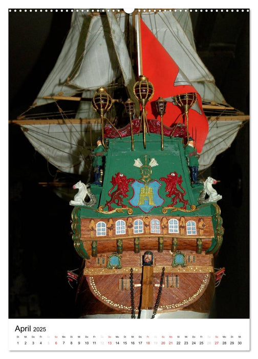 Modell Schiffe (CALVENDO Wandkalender 2025)