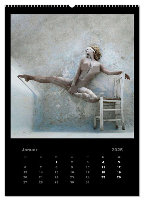 Akt im Sternenstaub EvE fotografiert von Rainer Matthias Gillessen (CALVENDO Premium Wandkalender 2025)