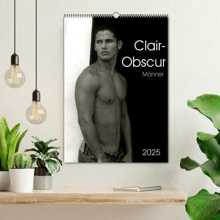 Clair-Obscur Männer 2025 (CALVENDO Wandkalender 2025)