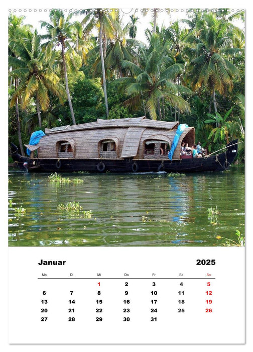 Indien erleben (CALVENDO Premium Wandkalender 2025)