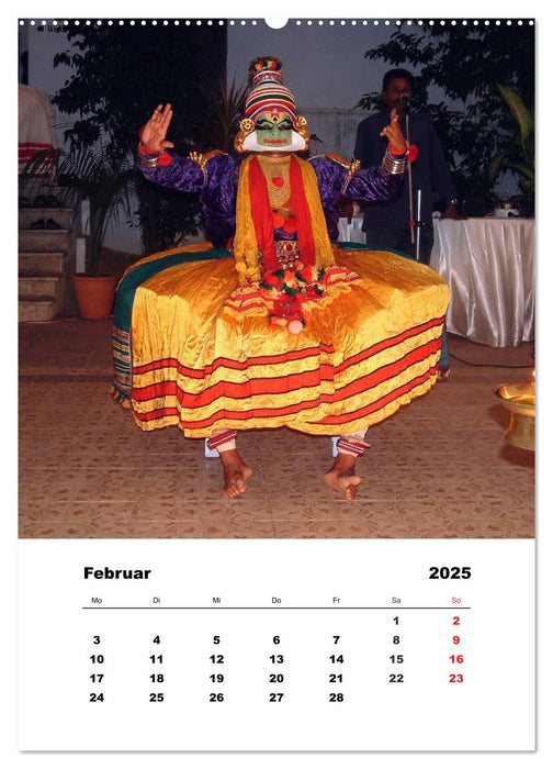 Indien erleben (CALVENDO Premium Wandkalender 2025)