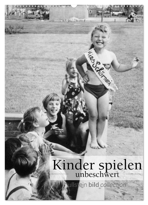 Kinder spielen - unbeschwert (CALVENDO Wandkalender 2025)