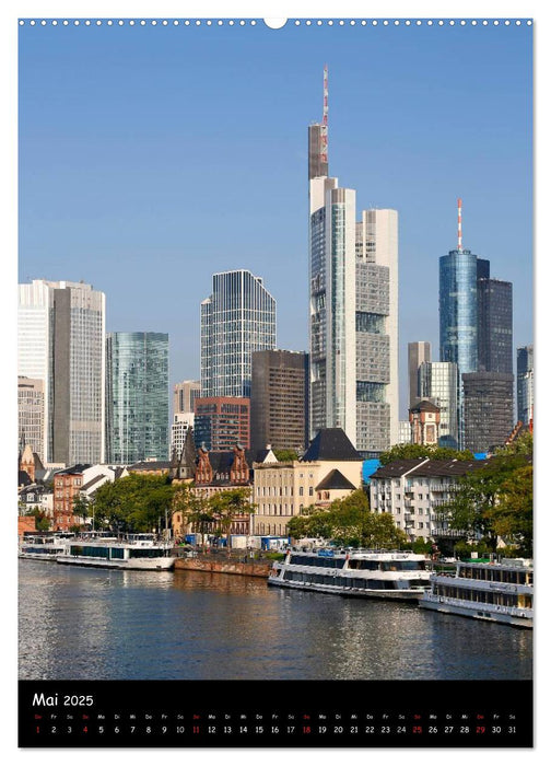Frankfurt Highlights (CALVENDO Wandkalender 2025)