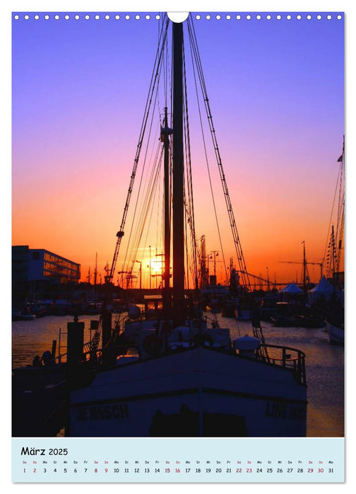 Sail - Impressionen aus Bremerhaven (CALVENDO Wandkalender 2025)