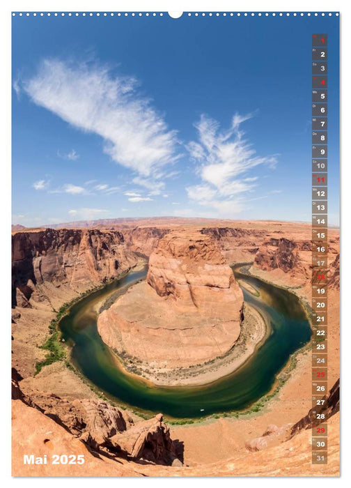 ARIZONA UND UTAH Rote Felsen (CALVENDO Premium Wandkalender 2025)