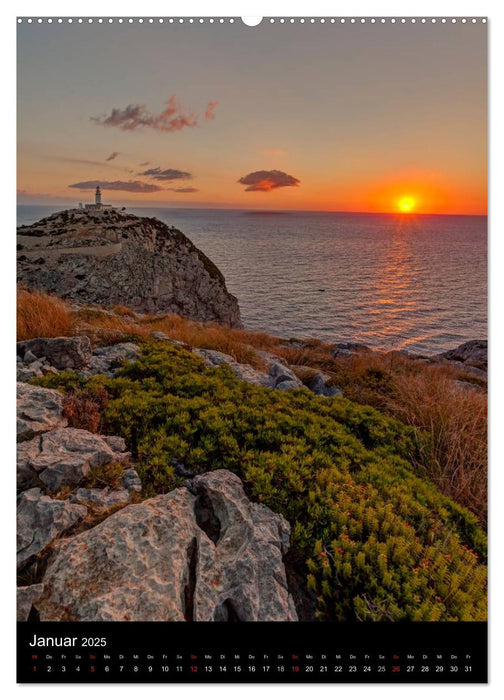 Mallorca - Sehnsucht nach der Insel (CALVENDO Premium Wandkalender 2025)