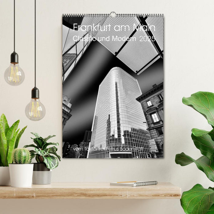 Frankfurt am Main - Classic und Modern (CALVENDO Wandkalender 2025)