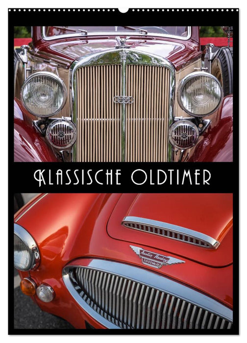 Klassische Oldtimer (CALVENDO Wandkalender 2025)