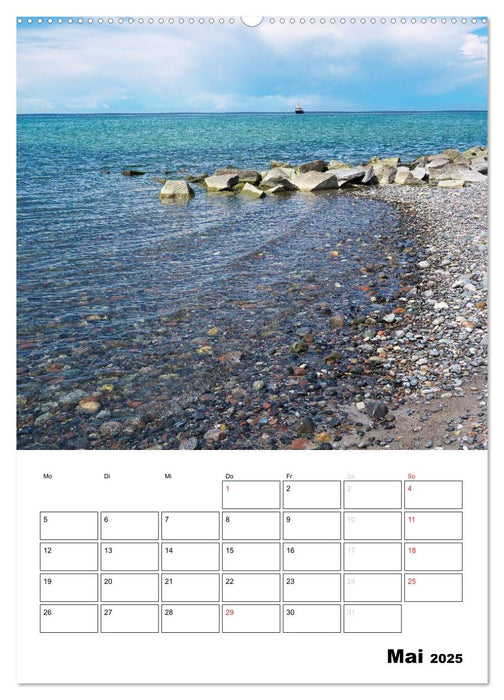 Rügen und Hiddensee - Bilder eines Sommers / Planer (CALVENDO Premium Wandkalender 2025)