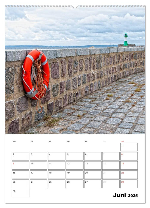 Rügen und Hiddensee - Bilder eines Sommers / Planer (CALVENDO Premium Wandkalender 2025)