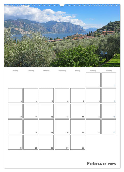 Gardasee-Idylle 2025 (CALVENDO Premium Wandkalender 2025)