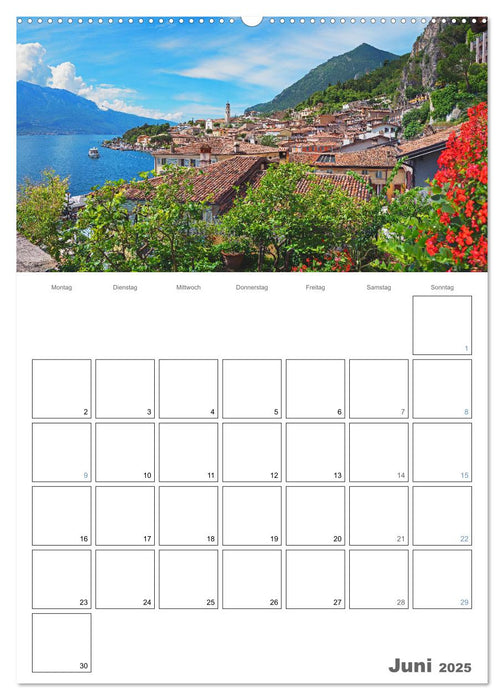 Gardasee-Idylle 2025 (CALVENDO Premium Wandkalender 2025)