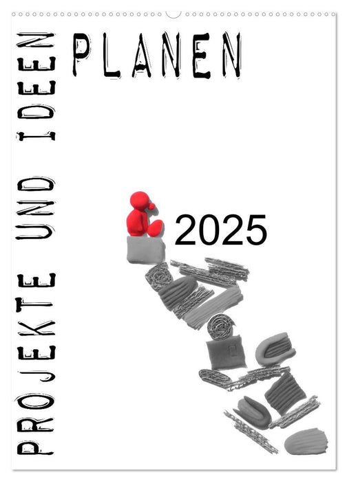 Projekte und Ideen planen (CALVENDO Wandkalender 2025)