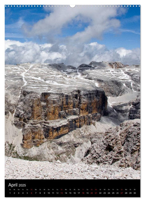 Dolomiten – Eine Gipfelparade (CALVENDO Premium Wandkalender 2025)