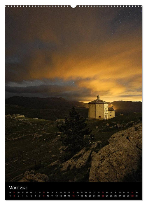 Landschaft bei Nacht (CALVENDO Premium Wandkalender 2025)