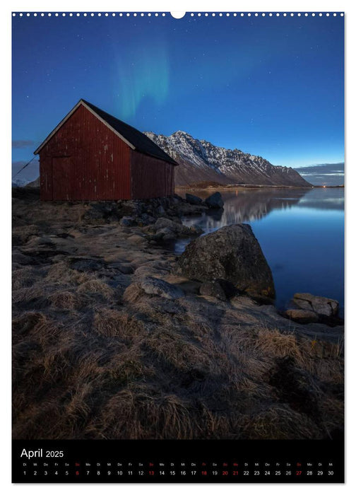 Landschaft bei Nacht (CALVENDO Premium Wandkalender 2025)