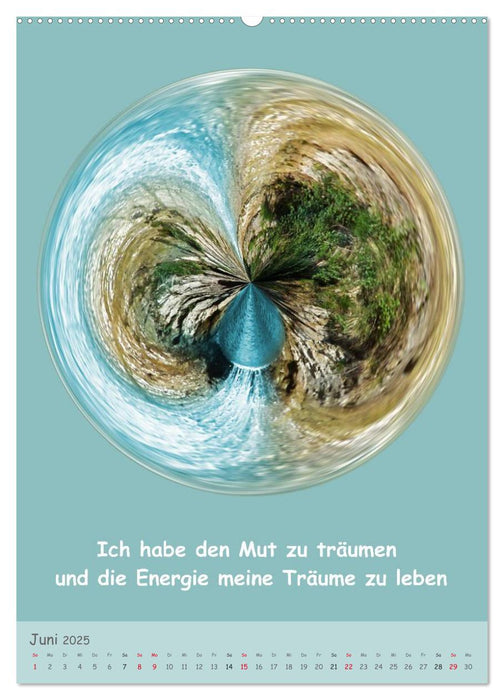 Meditative Natur (CALVENDO Wandkalender 2025)