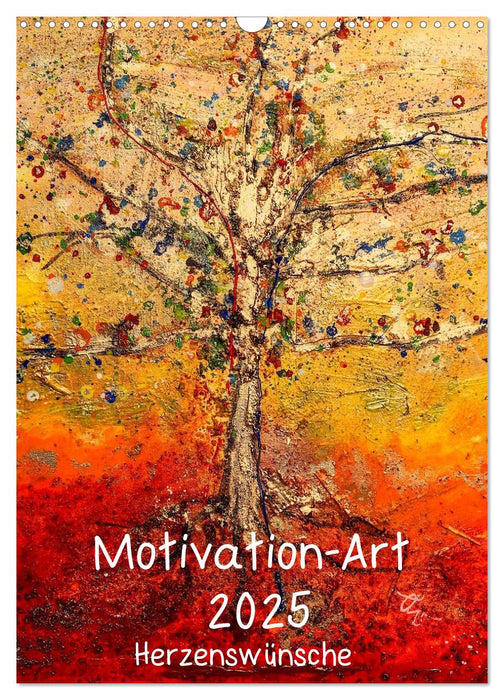 Motivation-Art 2025 (CALVENDO Wandkalender 2025)