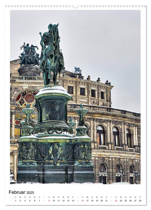 Bilder aus Dresden (CALVENDO Premium Wandkalender 2025)