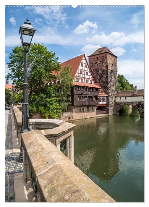 NÜRNBERG Charmante Altstadt (CALVENDO Wandkalender 2025)