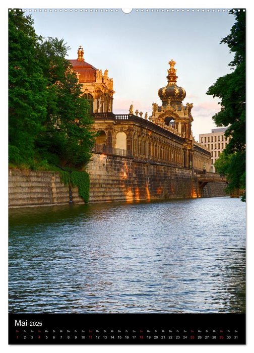 Die wunderschöne Stadt Dresden (CALVENDO Premium Wandkalender 2025)