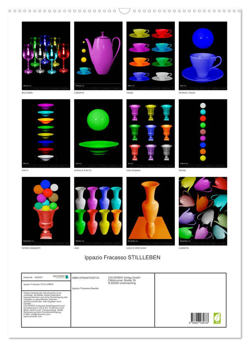 Ippazio Fracasso STILLLEBEN (CALVENDO Wandkalender 2025)