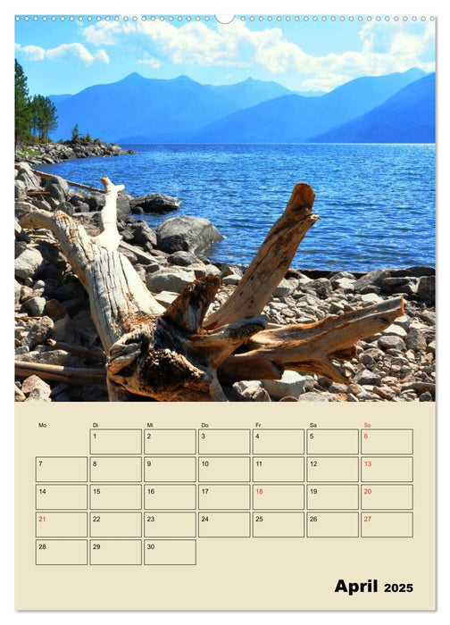 Kanadas große Seen / Planer (CALVENDO Premium Wandkalender 2025)
