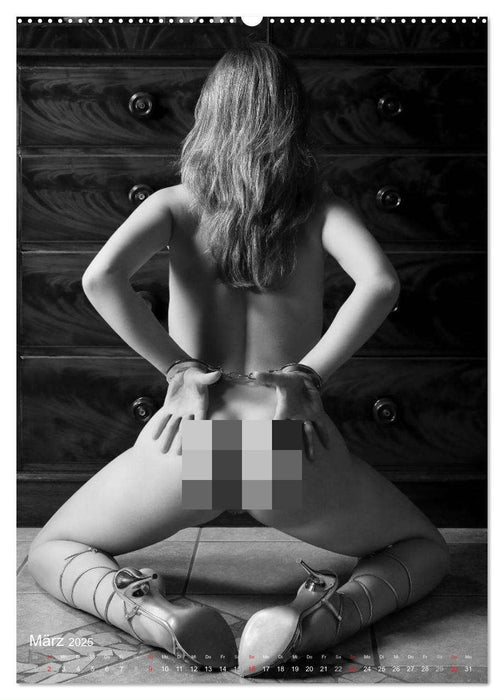Hautnah - Erotische Einblicke ins Wohnzimmer (CALVENDO Premium Wandkalender 2025)