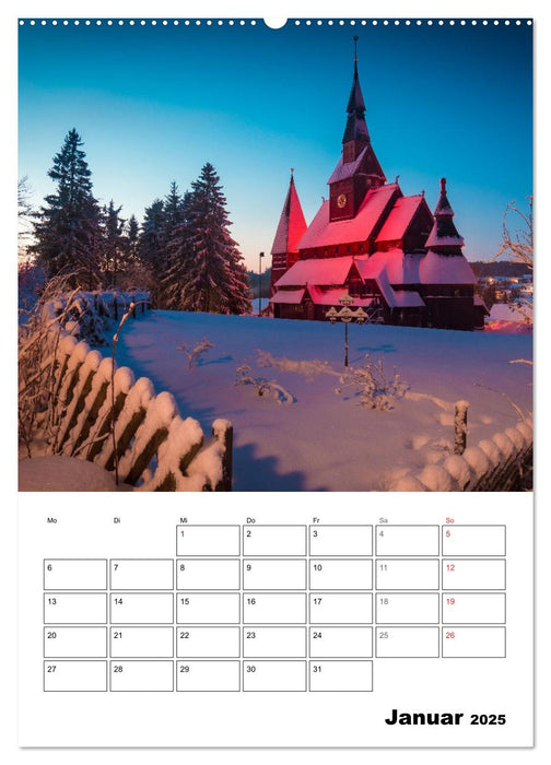 Traumhaftes Deutschland - Idyllische Ansichten (CALVENDO Premium Wandkalender 2025)