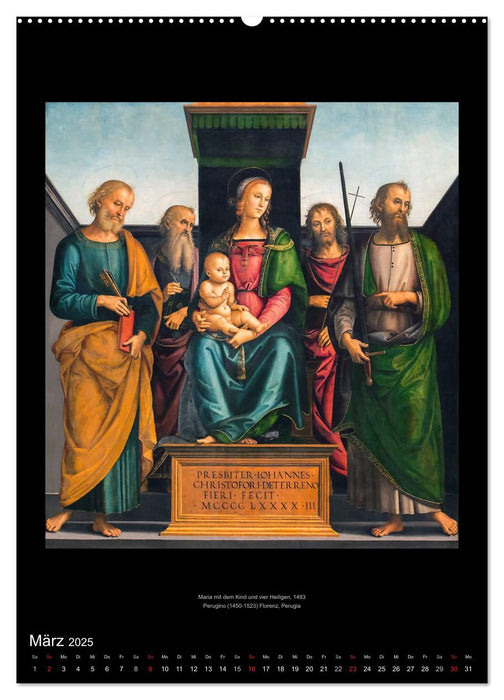 Altarmalerei (CALVENDO Wandkalender 2025)
