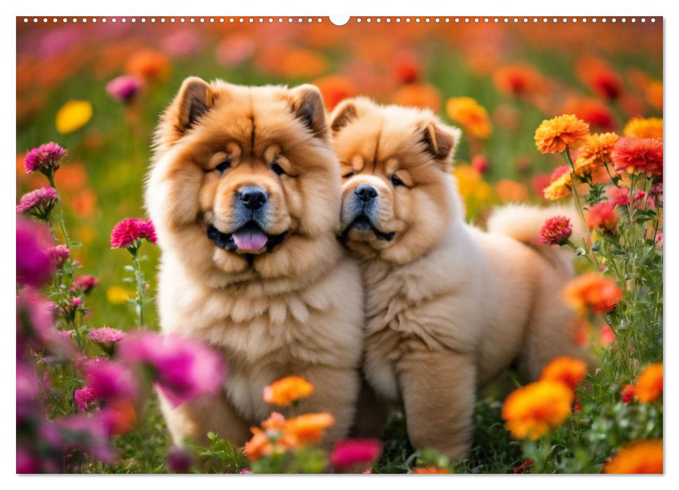 Chow Chow - der Löwenkopfhund (CALVENDO Wandkalender 2025)