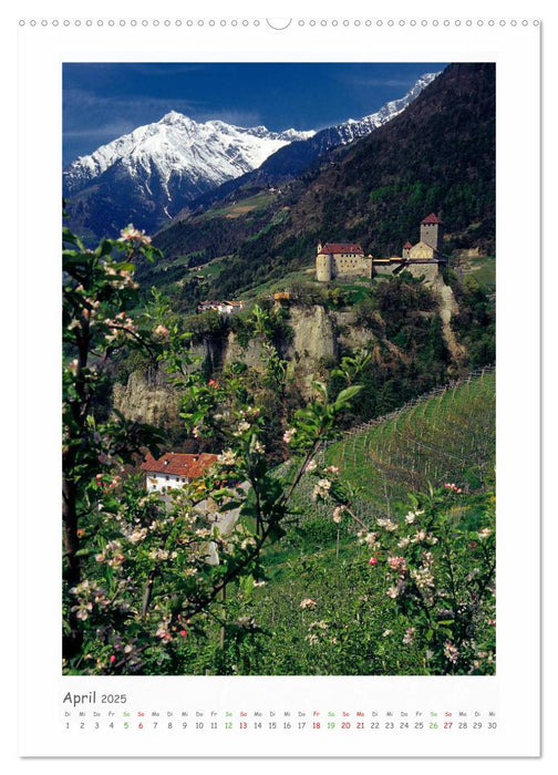 Südtirol - Ein Erlebnis für das Auge (CALVENDO Premium Wandkalender 2025)