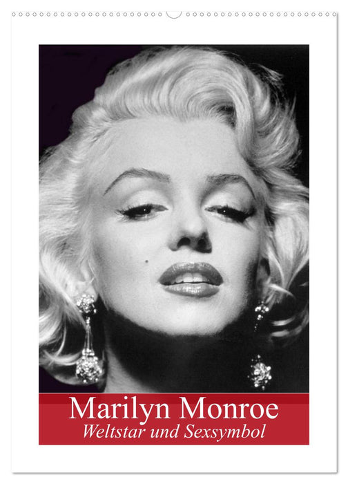 Marilyn Monroe. Weltstar und Sexsymbol (CALVENDO Wandkalender 2025)