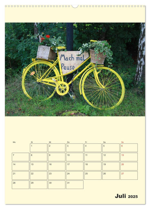 Drahtesel-Allerlei / Planer (CALVENDO Premium Wandkalender 2025)