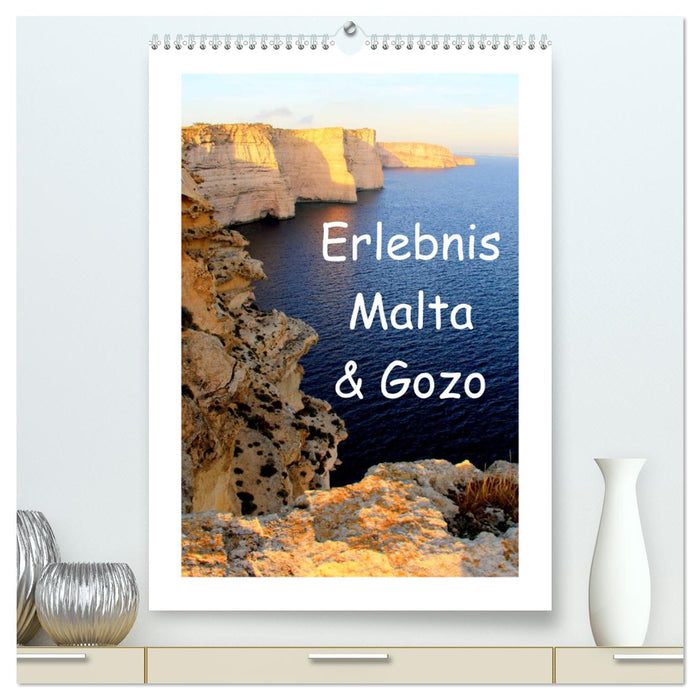 Erlebnis Malta & Gozo (CALVENDO Premium Wandkalender 2025)