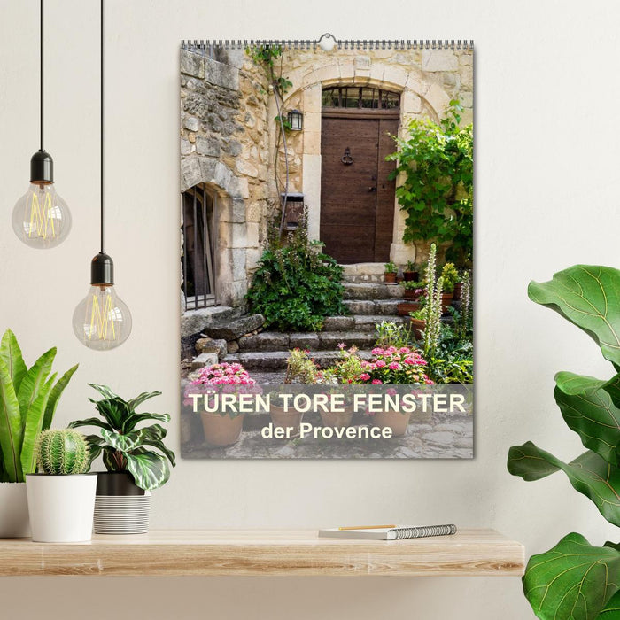 Türen, Tore, Fenster der Provence (CALVENDO Wandkalender 2025)
