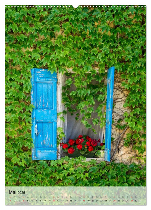 Türen, Tore, Fenster der Provence (CALVENDO Wandkalender 2025)