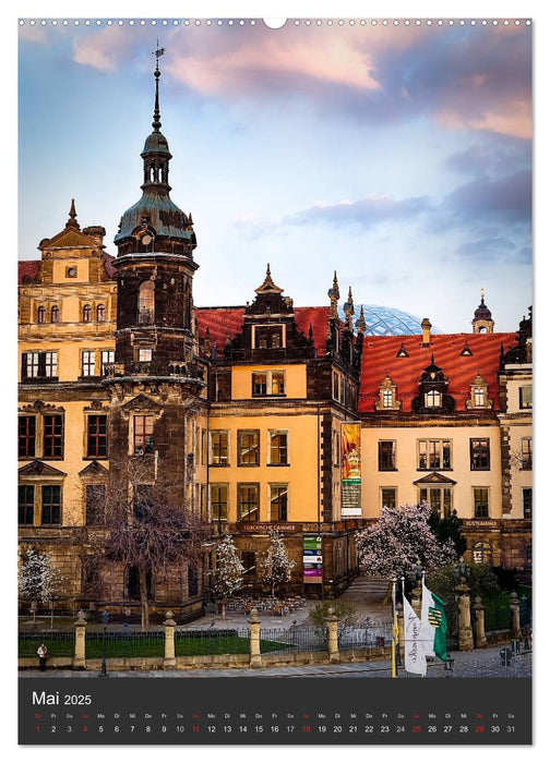 Mein Dresden (CALVENDO Premium Wandkalender 2025)
