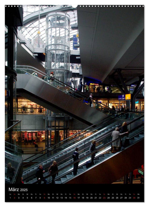 Hauptbahnhof Berlin (CALVENDO Wandkalender 2025)