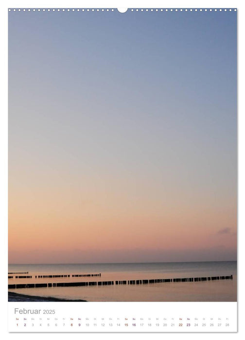 Natur am Meer - Wälder, Gärten und Blumen am Rande der Ostsee (CALVENDO Premium Wandkalender 2025)