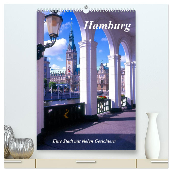 Hamburg - Eine Stadt mit vielen Gesichtern (CALVENDO Premium Wandkalender 2025)
