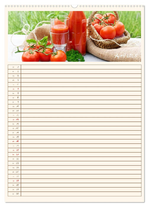 Guten Appetit (CALVENDO Premium Wandkalender 2025)