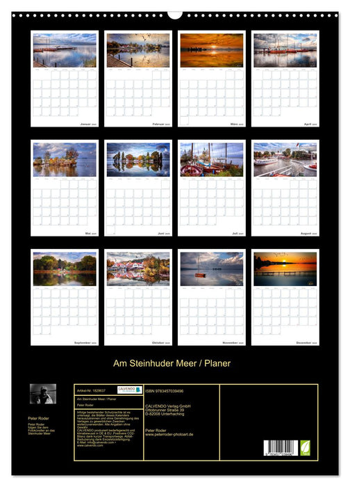 Am Steinhuder Meer / Planer (CALVENDO Wandkalender 2025)