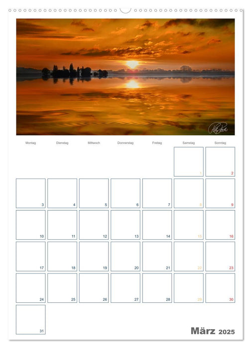 Am Steinhuder Meer / Planer (CALVENDO Wandkalender 2025)