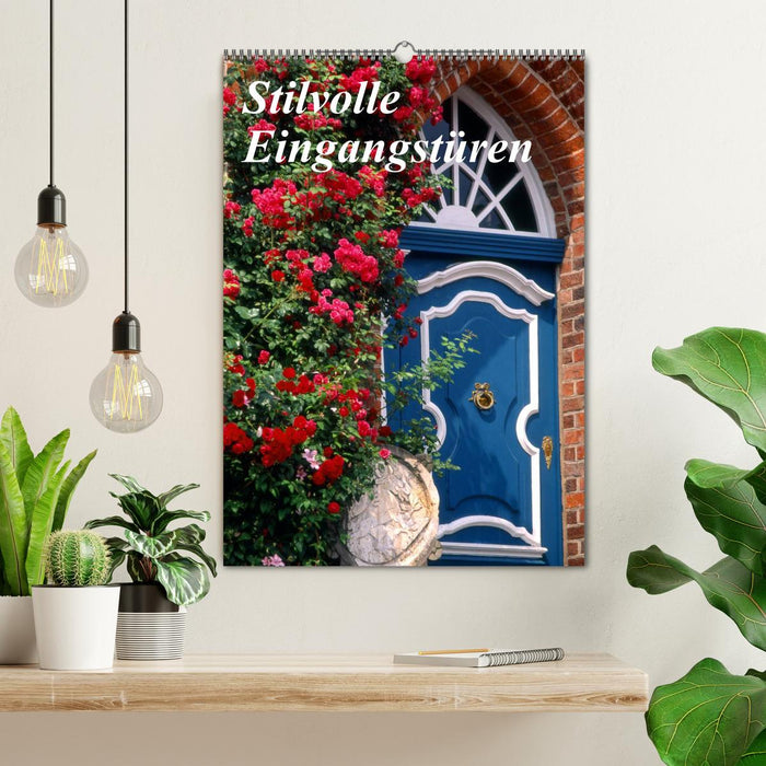 Stilvolle Eingangstüren (CALVENDO Wandkalender 2025)